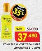 Promo Harga KONICARE Minyak Telon Extra Lemongrass 125 ml - Superindo