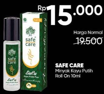 Promo Harga SAFE CARE Minyak Kayu Putih 10 ml - Guardian
