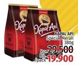 Promo Harga Kapal Api Kopi Bubuk Special 380 gr - LotteMart