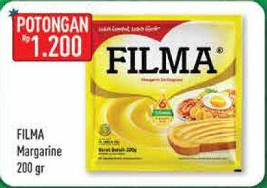 Promo Harga FILMA Margarin 200 gr - Hypermart