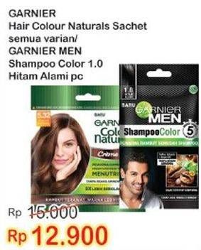 Promo Harga GARNIER Hair Color/GARNIER MEN Shampoo  - Indomaret