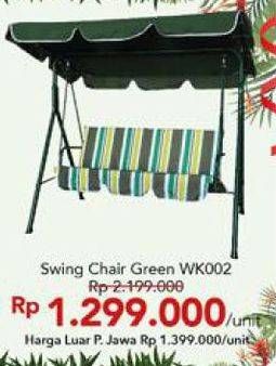 Promo Harga Swing Chair Green  - Carrefour