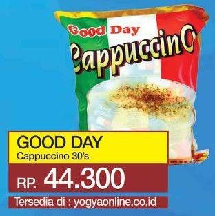Promo Harga Good Day Cappuccino 30 sachet - Yogya
