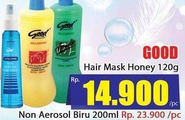 Promo Harga GOOD Hair Spray Non Aerosol Biru 200 ml - Hari Hari