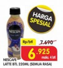 Promo Harga NESCAFE Ready to Drink All Variants 220 ml - Superindo