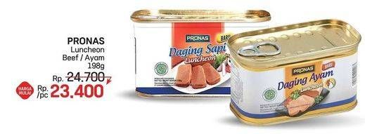 Promo Harga Pronas Daging Sapi/Ayam Luncheon   - LotteMart