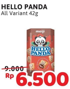 Promo Harga Meiji Hello Panda Biscuit All Variants 42 gr - Alfamidi