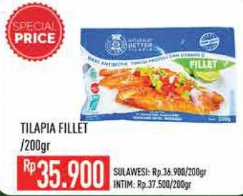 Promo Harga Ikan Fillet Tilapia  - Hypermart
