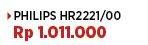 Promo Harga Philips HR2221/00 | Series 5000 Blender Core 2liter  - COURTS