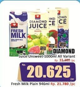 Promo Harga Diamond Juice All Variants 946 ml - Hari Hari