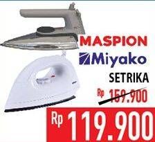 Promo Harga Maspion / Miyako Setrika  - Hypermart