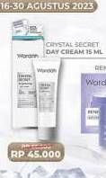 Promo Harga Wardah Crystal Secret Day Cream 15 gr - Alfamart