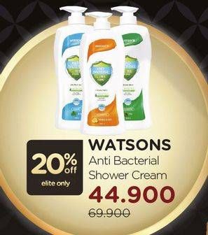 Promo Harga WATSONS Antibacterial Shower Gel  - Watsons