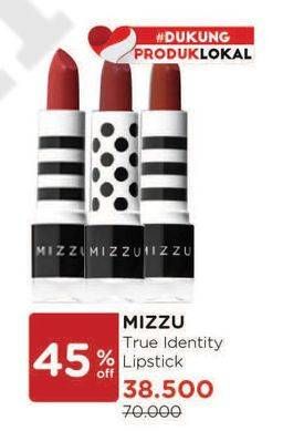 Promo Harga MIZZU True Identity Lipstik All Variants  - Watsons