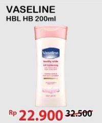 Promo Harga VASELINE Body Lotion UV Lightening 200 ml - Alfamart