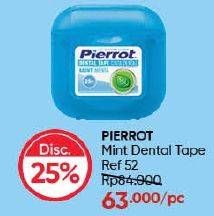Promo Harga Pierrot Dental Floss Mint 40 ml - Guardian