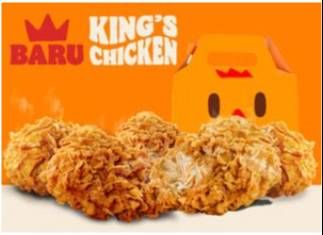 Promo Harga Burger King 5 Pcs Ayam  - Burger King