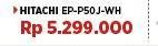 Promo Harga Hitachi EP-P50J-WH Air Purifyer  - COURTS