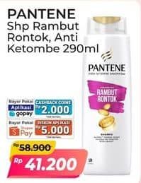 Promo Harga Pantene Shampoo Hair Fall Control, Anti Dandruff 290 ml - Alfamart