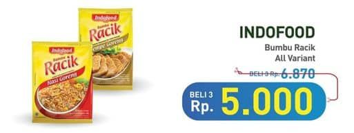 Promo Harga Indofood Bumbu Racik All Variants 20 gr - Hypermart