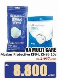 Promo Harga MULTI CARE Masker Protective KF94, KN95 10s  - Hari Hari
