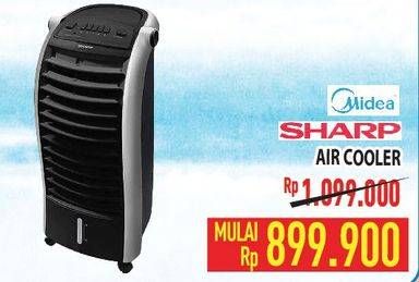 Promo Harga MIDEA/SHARP Air Cooler  - Hypermart