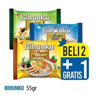 Promo Harga Bihunku Bihun Instan 55 gr - Hypermart