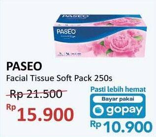Promo Harga PASEO Facial Tissue Elegant 250 sheet - Alfamidi