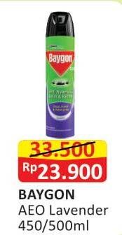 Promo Harga BAYGON Insektisida Spray Lavender 500 ml - Alfamart