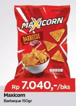 Promo Harga MAXICORN Snack Barbecue 150 gr - TIP TOP
