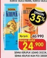 Promo Harga Senna Krupuk Ikan/Udang  - Superindo