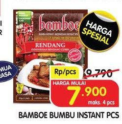 Promo Harga Bamboe Bumbu Instant All Variants 35 gr - Superindo