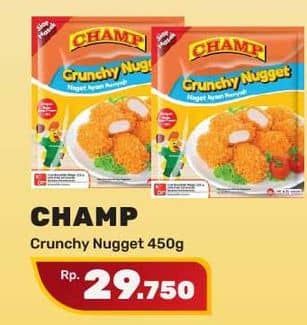 Promo Harga Champ Nugget Crunchy Nugget 450 gr - Yogya