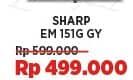 Promo Harga Sharp Blender EM-151G-GY  - COURTS