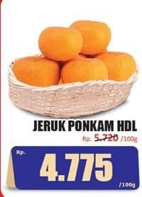 Promo Harga Jeruk Ponkam per 100 gr - Hari Hari