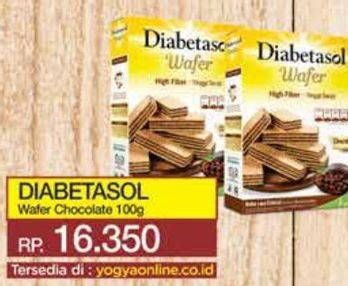 Promo Harga Diabetasol Wafer Chocolate 100 gr - Yogya