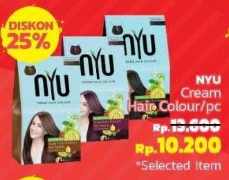 Promo Harga NYU Hair Color Nature 30 ml - LotteMart