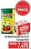 Promo Harga Tong Tji Teh Bubuk Premium/Super  - Hypermart