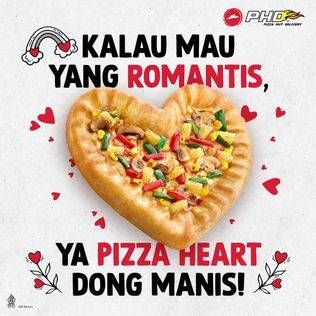 Promo Harga Pizza Hut Pizza Heart  - Pizza Hut
