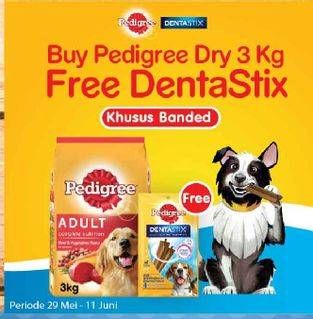 Promo Harga PEDIGREE Makanan Anjing 3 kg - Yogya