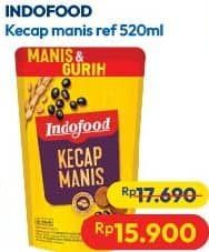 Promo Harga Indofood Kecap Manis 520 ml - Hypermart