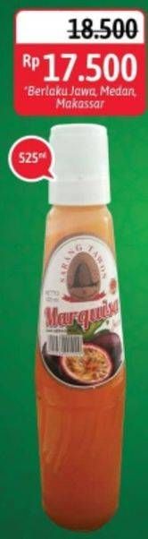 Promo Harga SARANG TAWON Syrup Marquisa 525 ml - Alfamidi