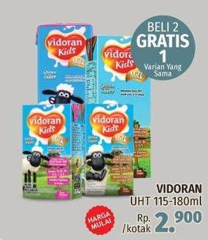 Promo Harga VIDORAN Xmart UHT 115 ml - LotteMart