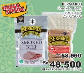 Promo Harga Bernardi Smoked Beef/Sosis Sapi  - Giant