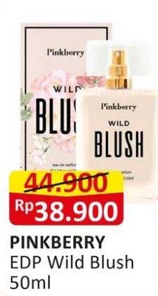 Promo Harga Pinkberry Eau De Parfum Wild Blush 50 ml - Alfamart