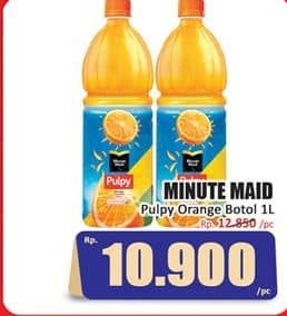 Promo Harga Minute Maid Juice Pulpy Orange 1000 ml - Hari Hari
