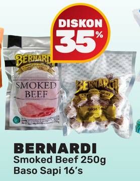 Promo Harga Bernardi Delicious Smoked Beef/Bakso Sapi  - Yogya