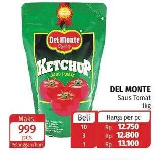 Promo Harga DEL MONTE Saus Tomat 1000 gr - Lotte Grosir