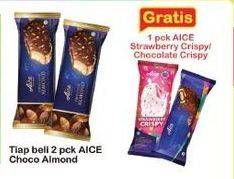 Promo Harga Aice Ice Cream Chocolate Almond 90 gr - Indomaret