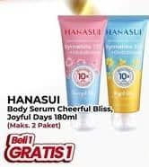 Promo Harga Hanasui Body Serum Brightening Cheerful Bliss, Joyful Days 180 ml - Yogya